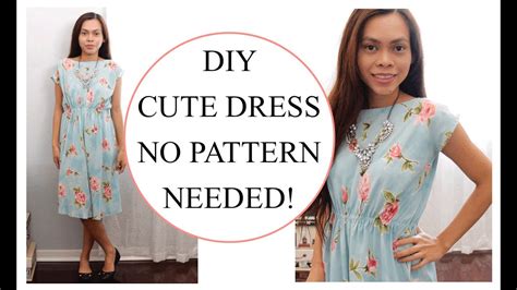 how to sew a dress for beginners.